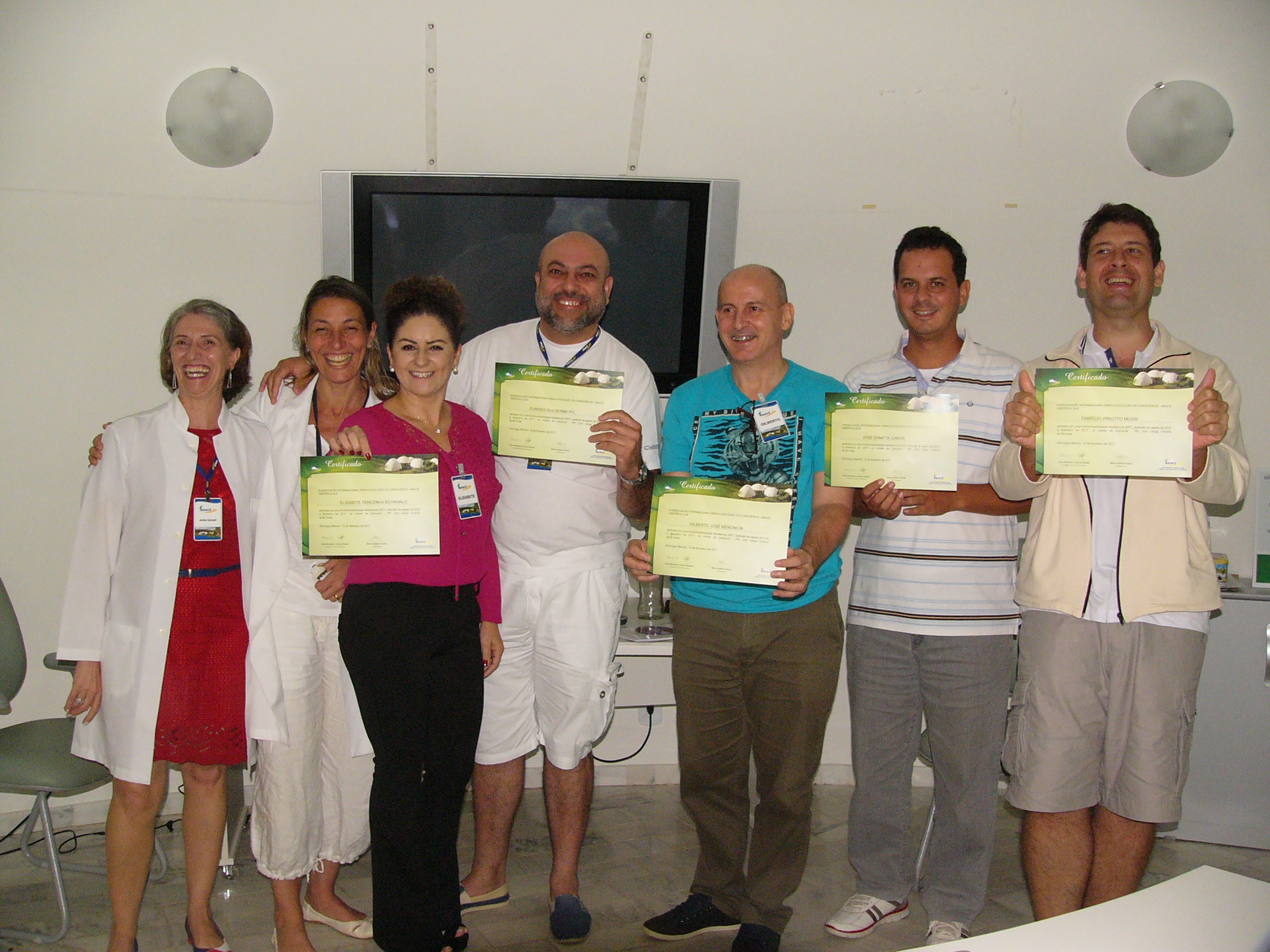 Alunos de Cascavel concluem curso AST