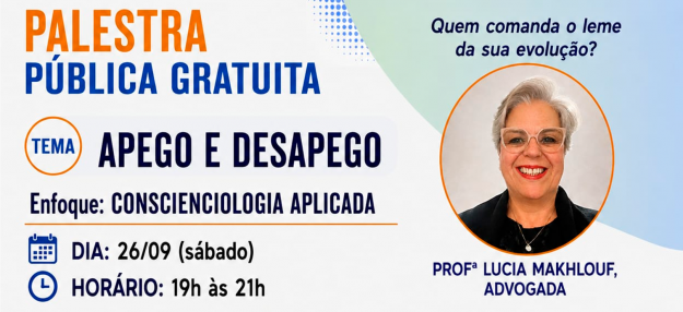 Palestra Apego e Desapego